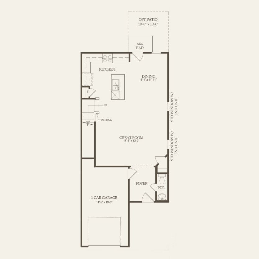 First Floor 3 br / 2.5 ba