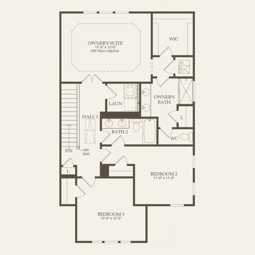 Second Floor 3 br / 2.5 ba