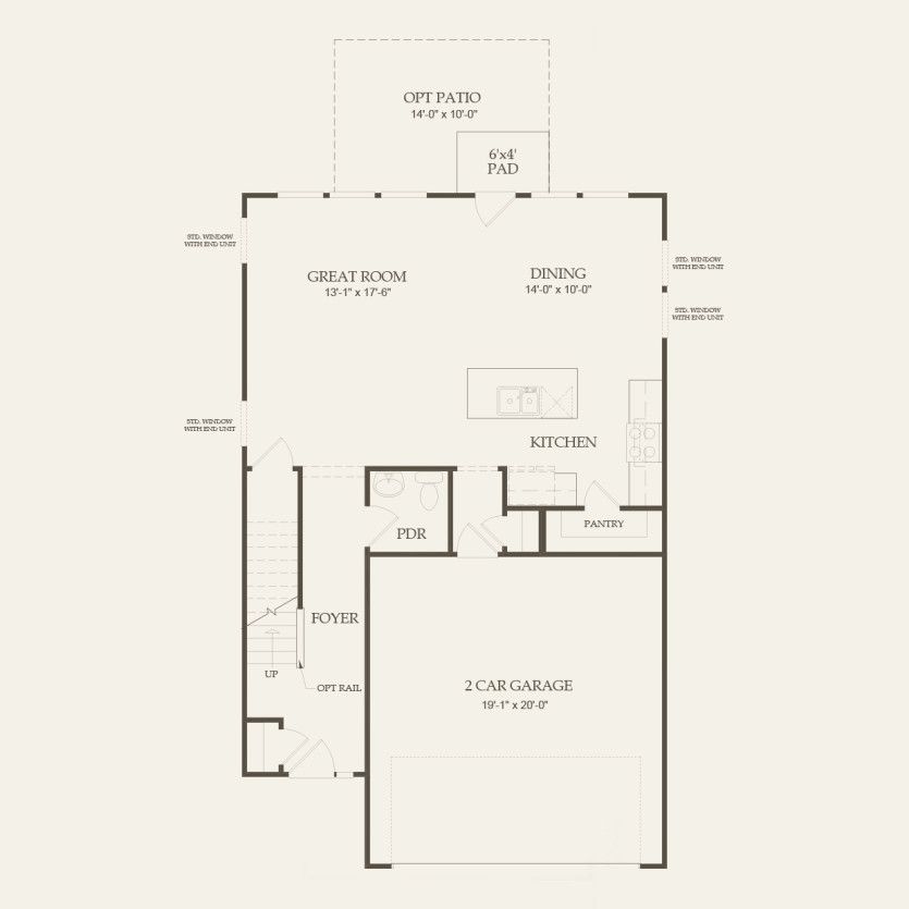 First Floor 3 br / 2.5 ba