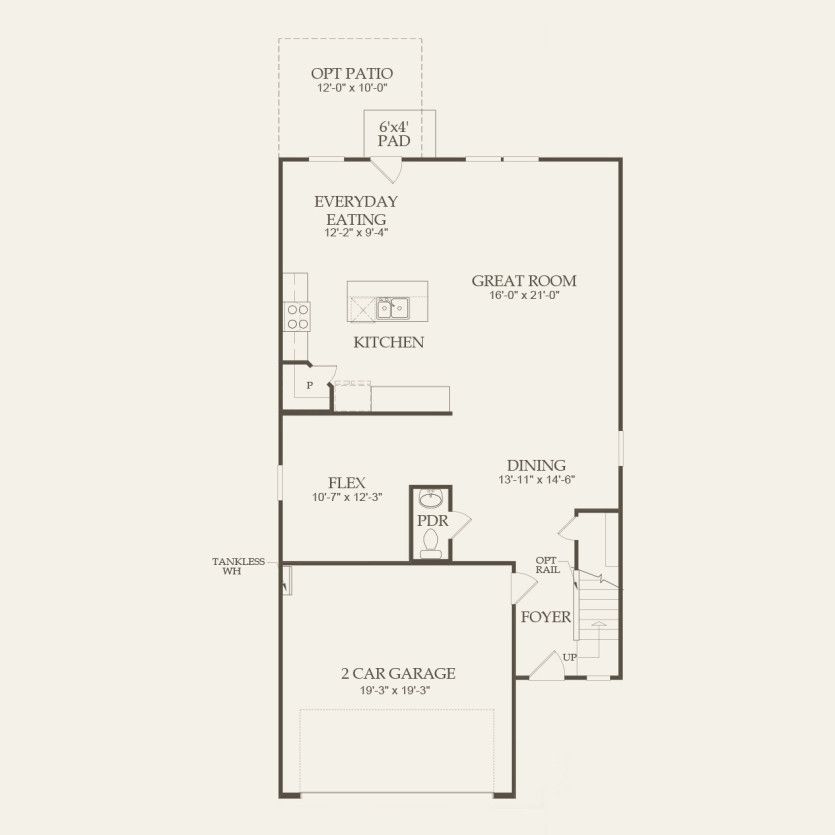 First Floor 3 br / 2.5 ba