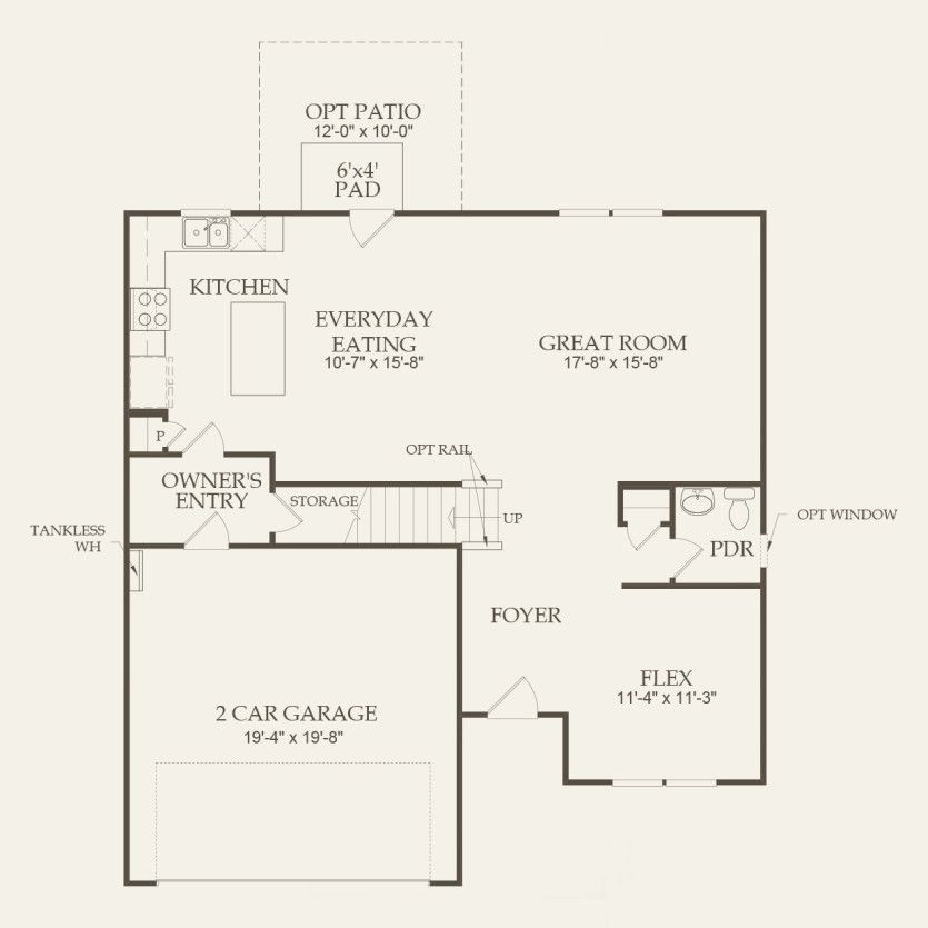 First Floor 3 br / 2.5 ba