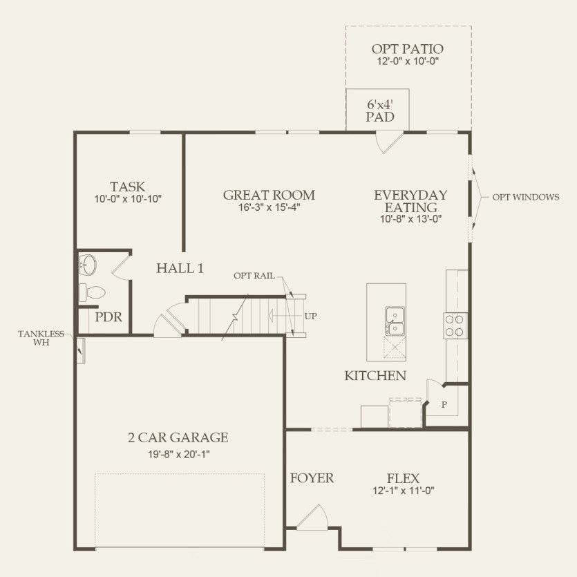 First Floor 4 br / 2.5 ba