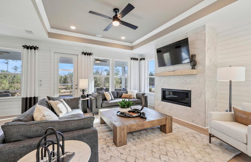 Rejuvenate after a busy day in the cozy Gathering Room