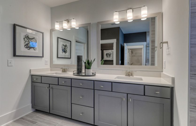 The Owner's Suite showcases a dual vanity
