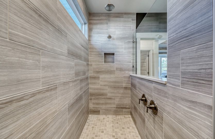 Owner's Walk-In Shower exudes luxury