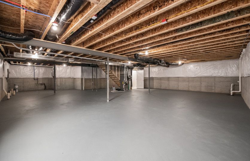 Optional Unfinished Basement