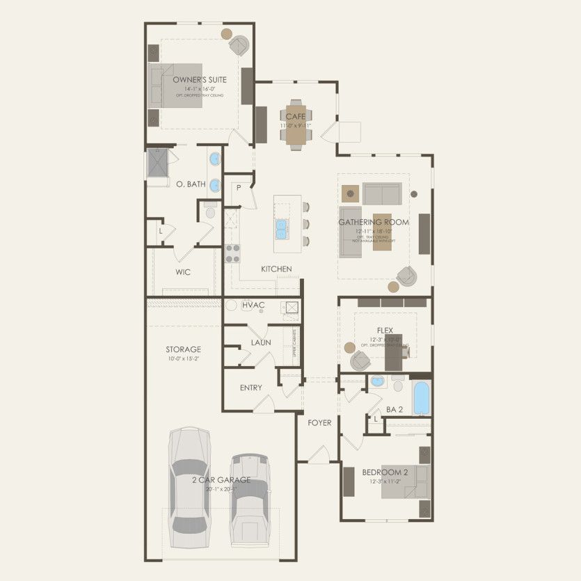 First Floor 2 br / 2 ba