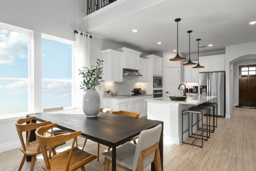 Dining and Kitchen Area