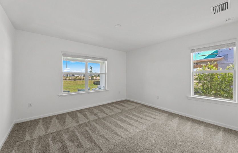Spacious owner's suite