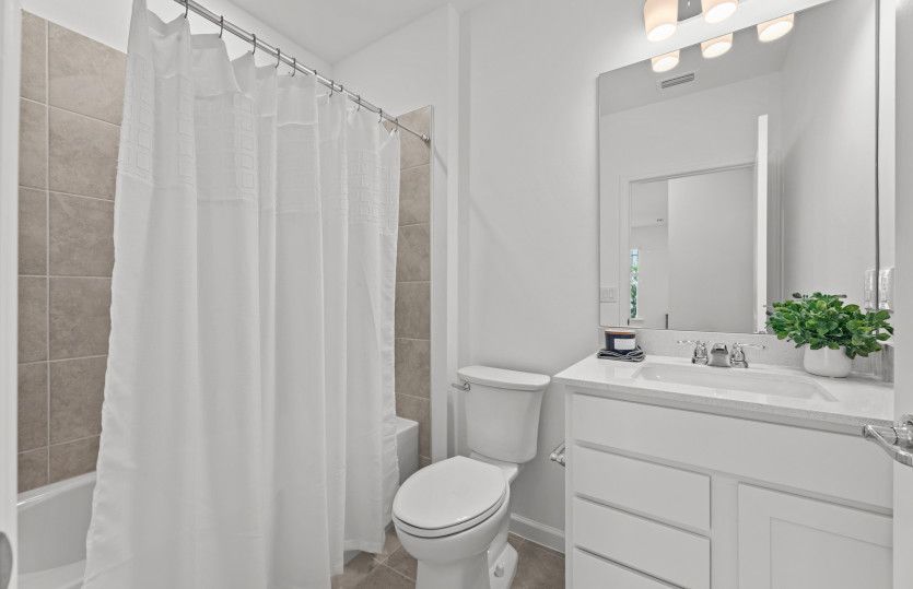 Secondary bathroom