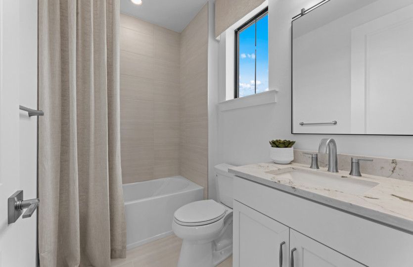 Secondary bathroom