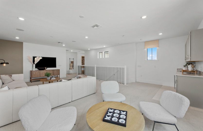 Loft space, perfect for overnight guests or entertaining