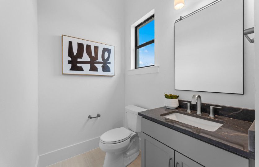 Secondary bathroom