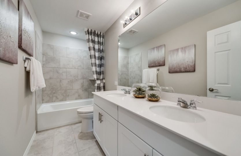 Secondary bathroom