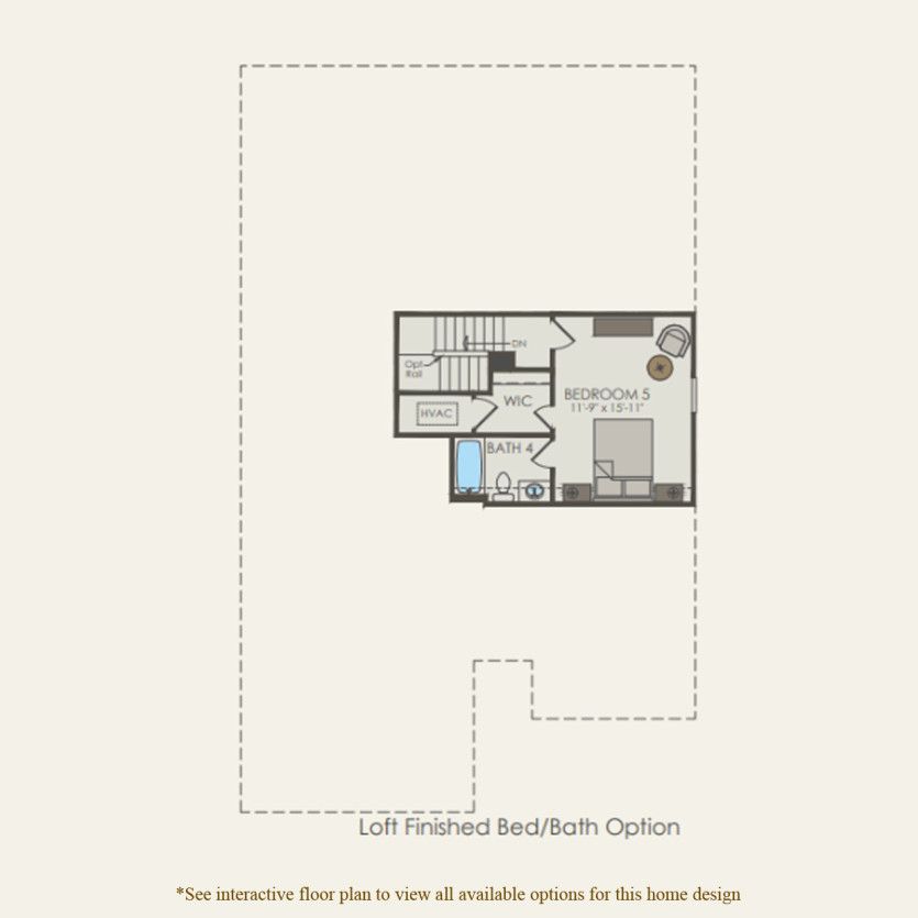 Second Floor 3 br / 2 ba