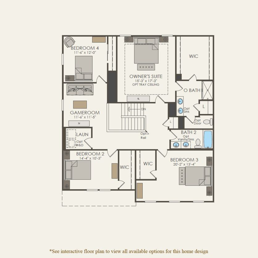 Second Floor 4 br / 2.5 ba