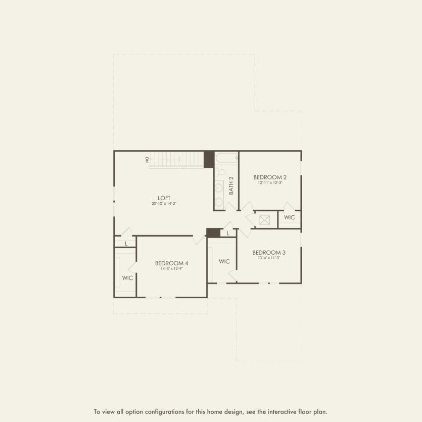 Second Floor 4 br / 3 ba