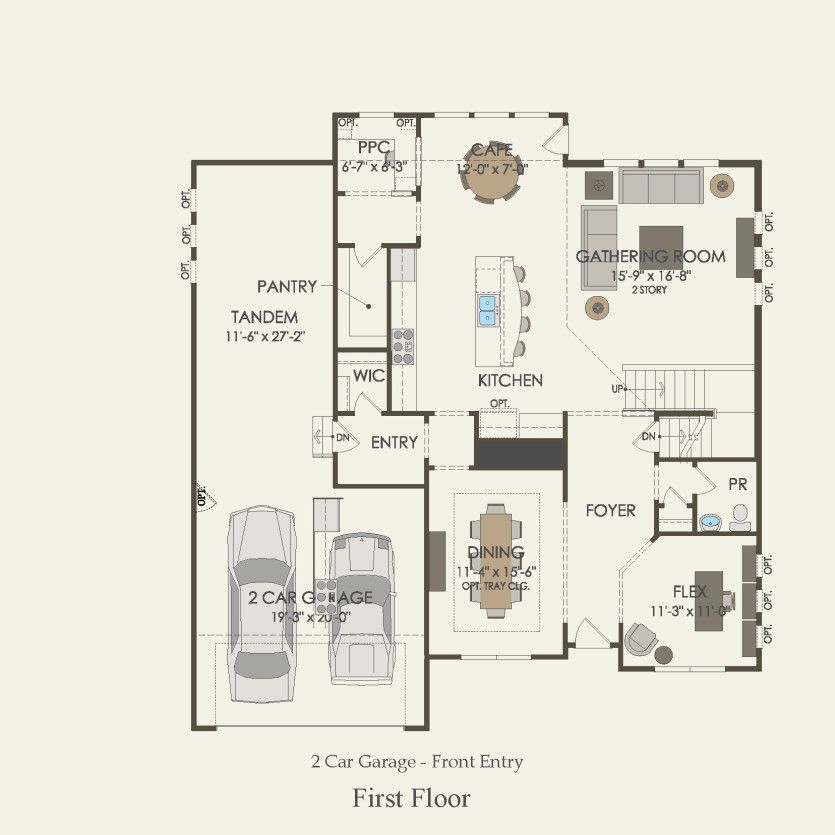 First Floor 4 br / 2.5 ba
