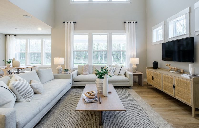 Gathering Room with Large Windows and Natural Light