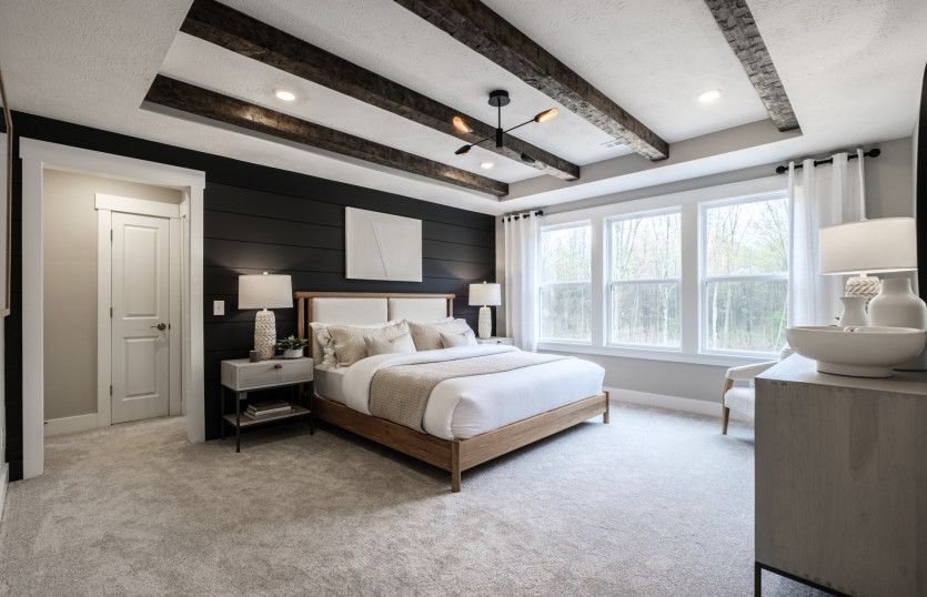 Owner's Suite with Tray Ceiling and Private Bath