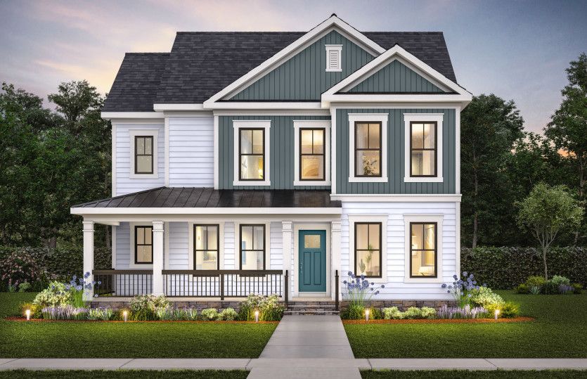 Exterior Elevation 6 – Extended Porch