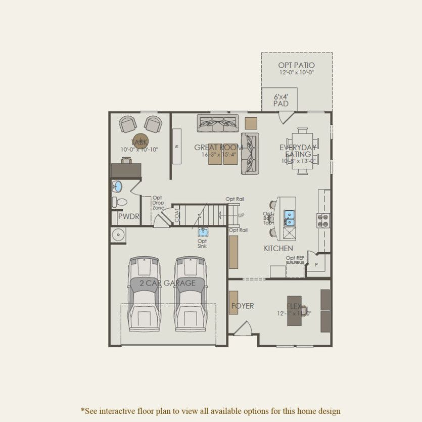 First Floor 4 br / 2.5 ba