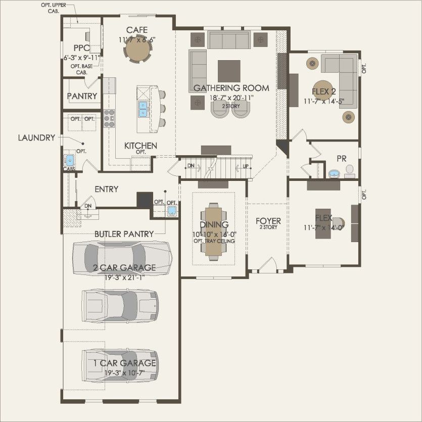 First Floor 4 br / 2.5 ba