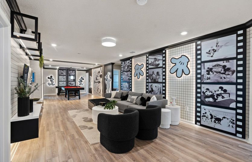 Spacious Entertainment Area