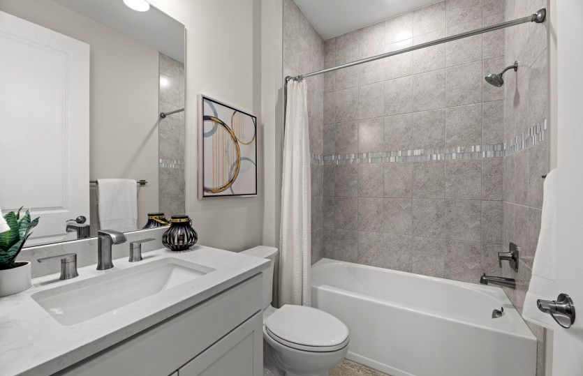 Secondary bathroom