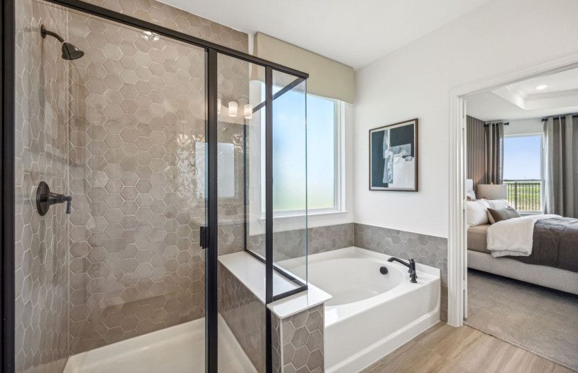 Owner's Bath with Walk-In Shower