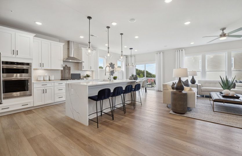 Open Concept Floor Plan Makes Entertaining Easy