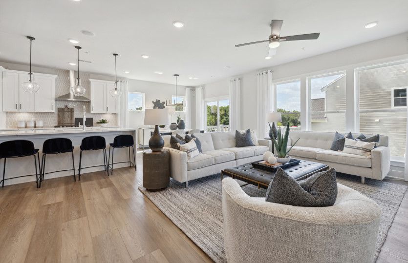 Gathering Room with Views of the Main Living Space
