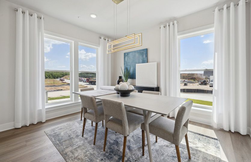 Formal Dining Room Off the Foyer