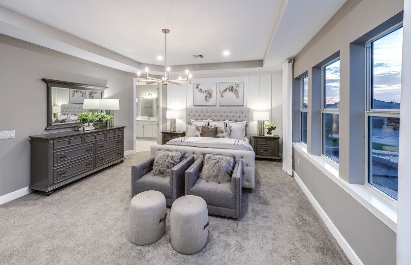 Spacious owner's suite