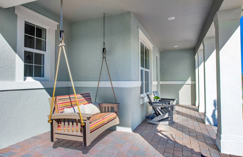 Lovely front porch