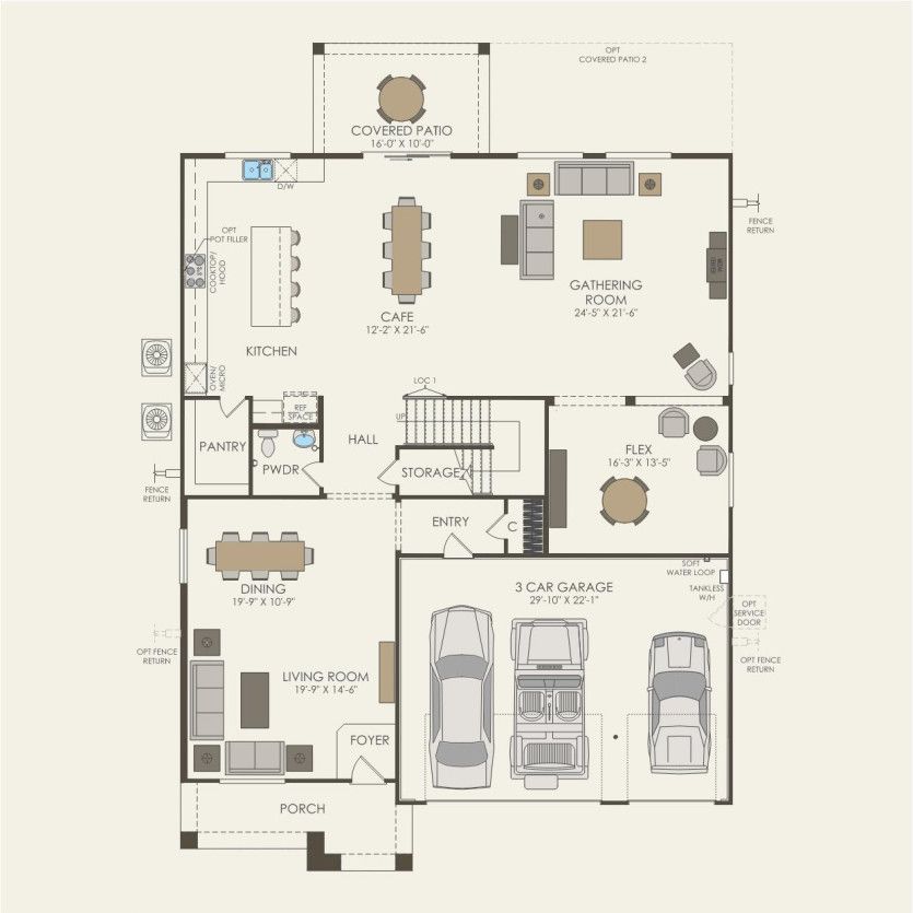 First Floor 4 br / 3.5 ba