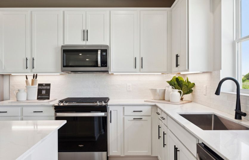 Bright White Kitchen
