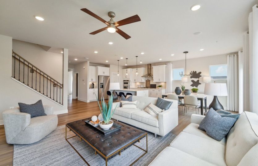 Gathering Room with Views of the Main Living Space