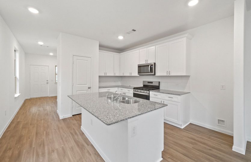 Kitchen with Eat-In Island