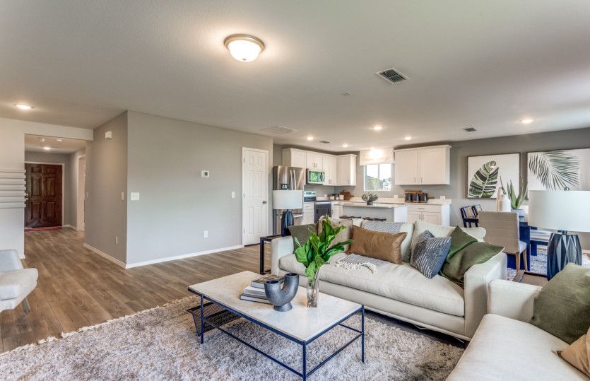 Gathering Room Overlooking the Kitchen
