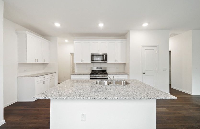 Kitchen with Eat-In Island
