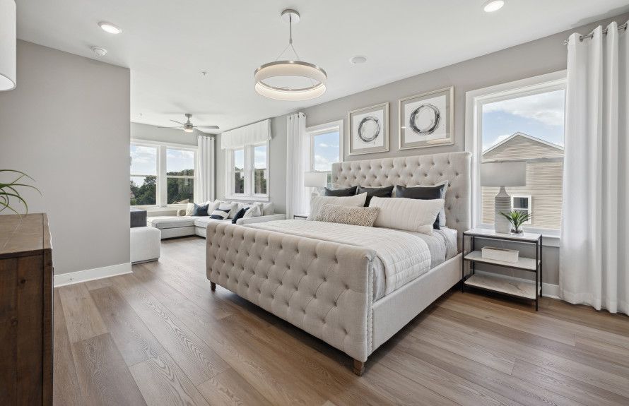 Owner's Suite with King Size Bed and Seating Area