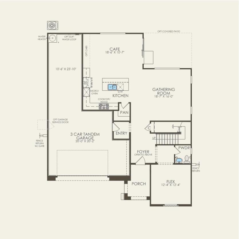 First Floor 4 br / 2.5 ba
