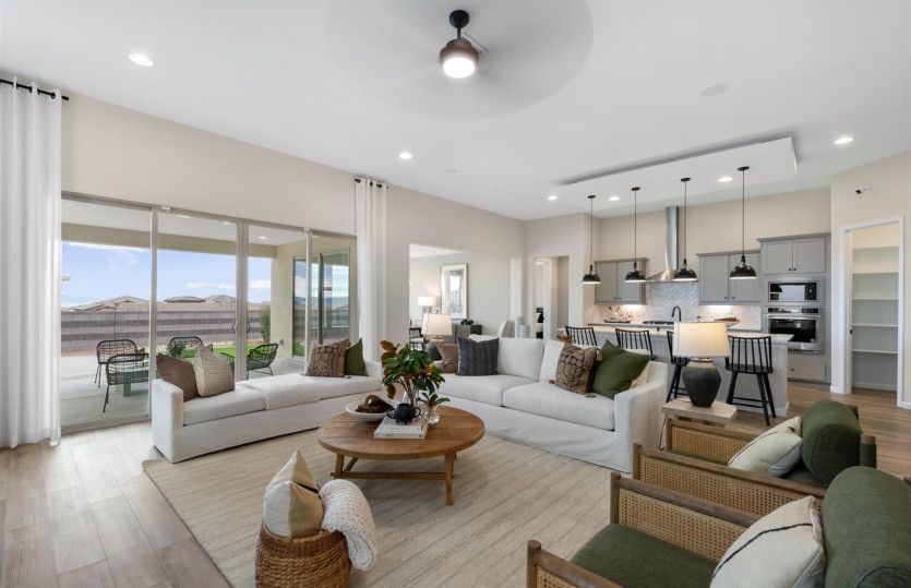 Entertaining couldn't be easier with the Parklane's seamless transition from room to room.