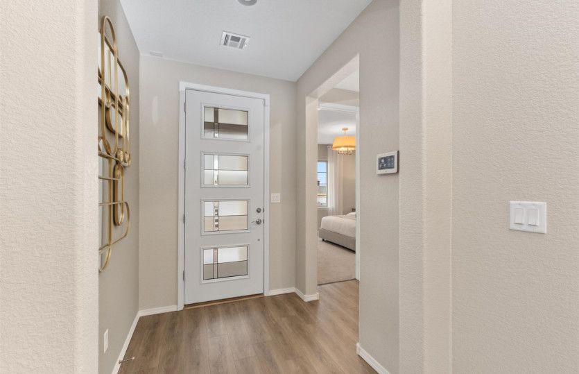 View of the entry displaying an open feel.