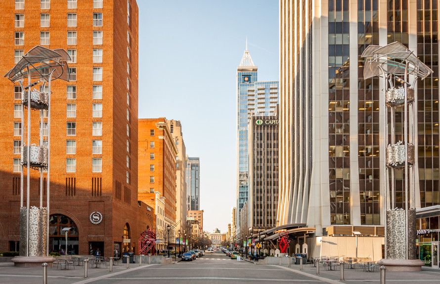 17 miles to Downtown Raleigh