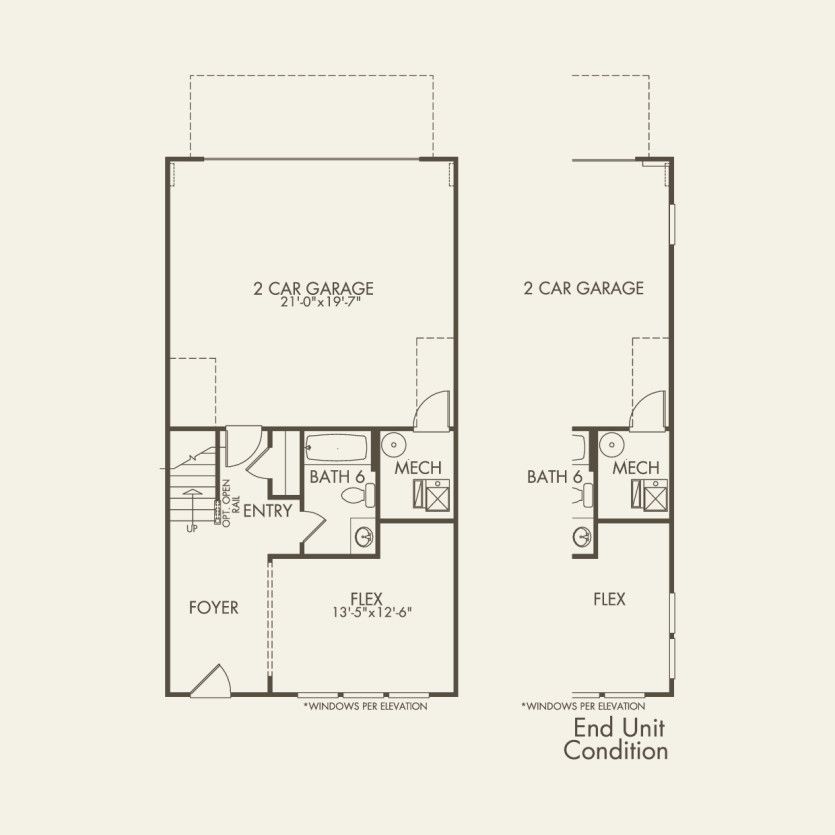 First Floor 3 br / 3.5 ba