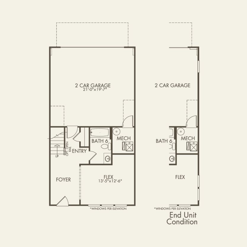 First Floor 3 br / 3.5 ba