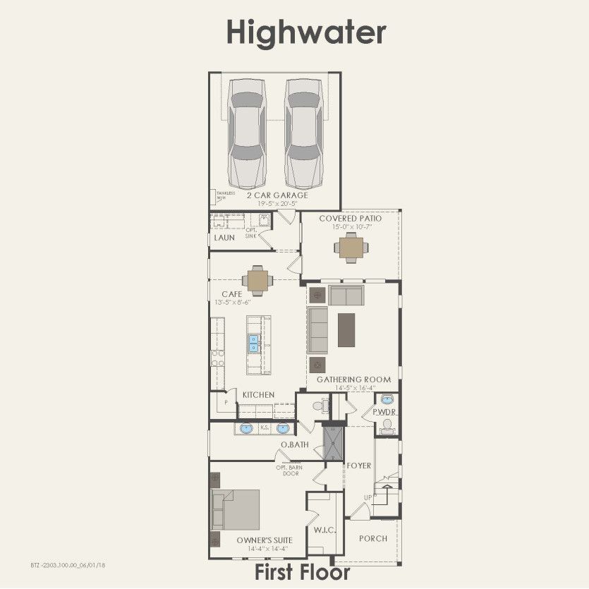 First Floor 3 br / 2.5 ba