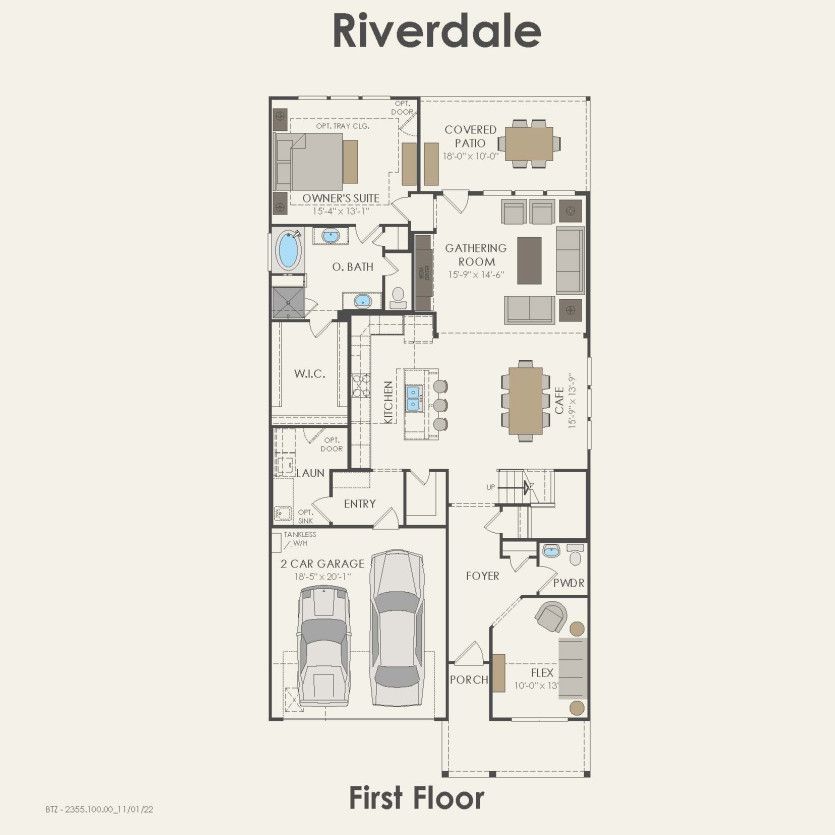 First Floor 4 br / 2.5 ba